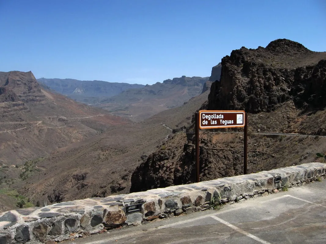 Mirador Degollada de las Yeguas: Una ventana impresionante a la naturaleza de Gran Canaria