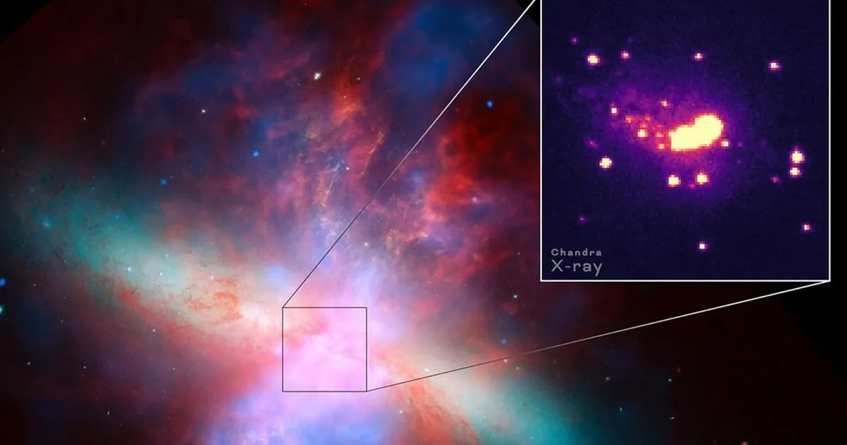 XRISM mide vientos de 2 millones mph en M82