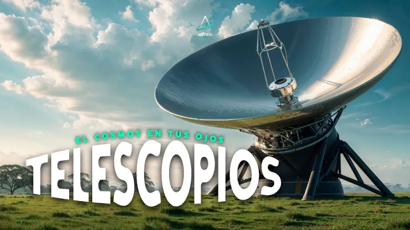Portada del episodio: Ep. 46 - TELESCOPIOS, EL COSMOS EN TUS OJOS