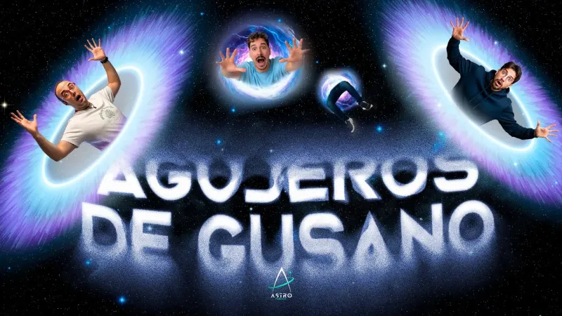 Portada del episodio: Ep.55 - AGUJEROS DE GUSANO